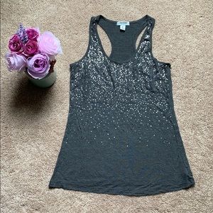 Sequined Tank Top